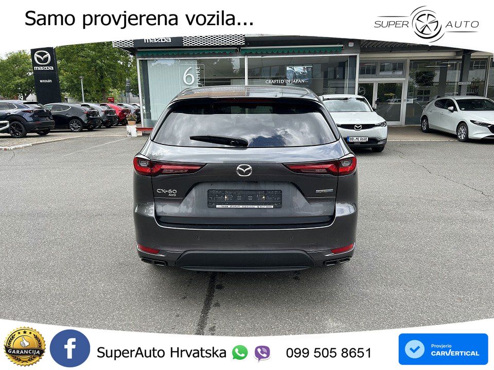 Mazda CX-60 2.5 e-Skyactiv (328 KS) AWD Automatic MATRIX+GR SJED+KAM