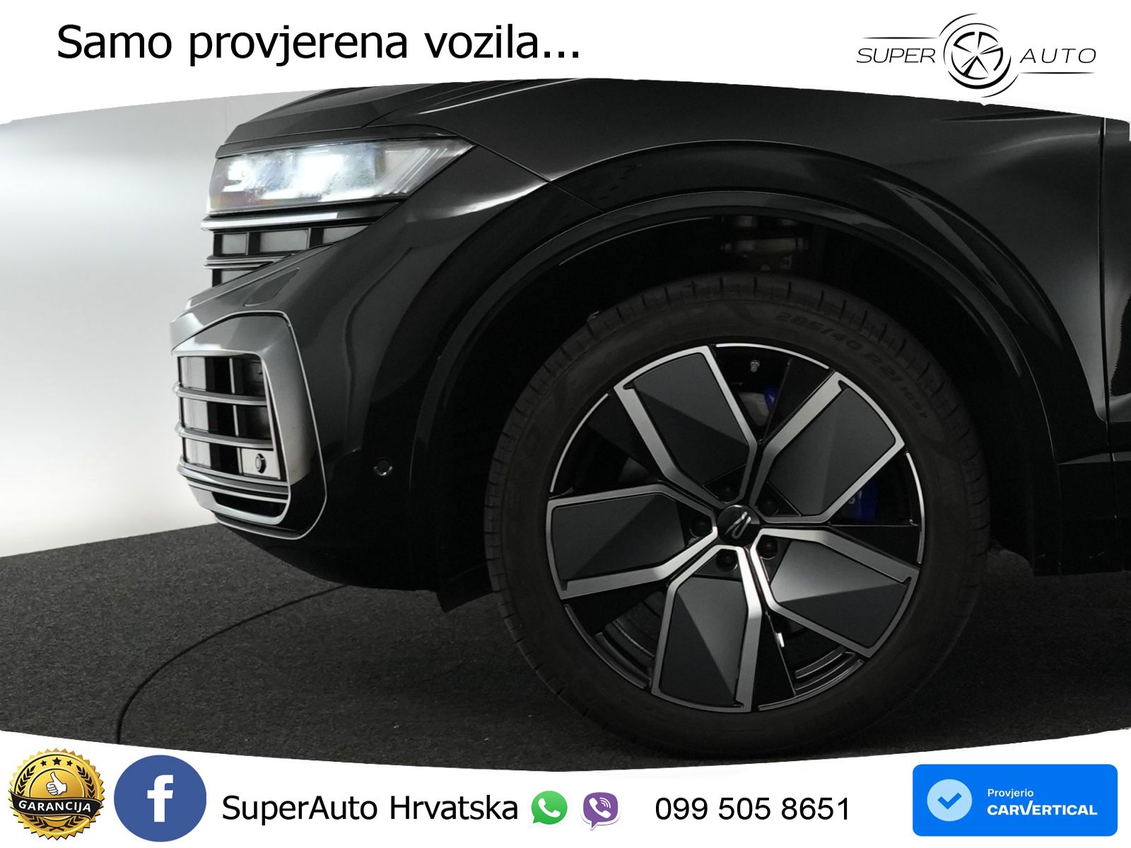 Volkswagen Touareg R 3.0 V6 TFSI (462 KS) 4MOTION Tiptronic ZRAČNI+ACC+GR SJED+KAM+PANO