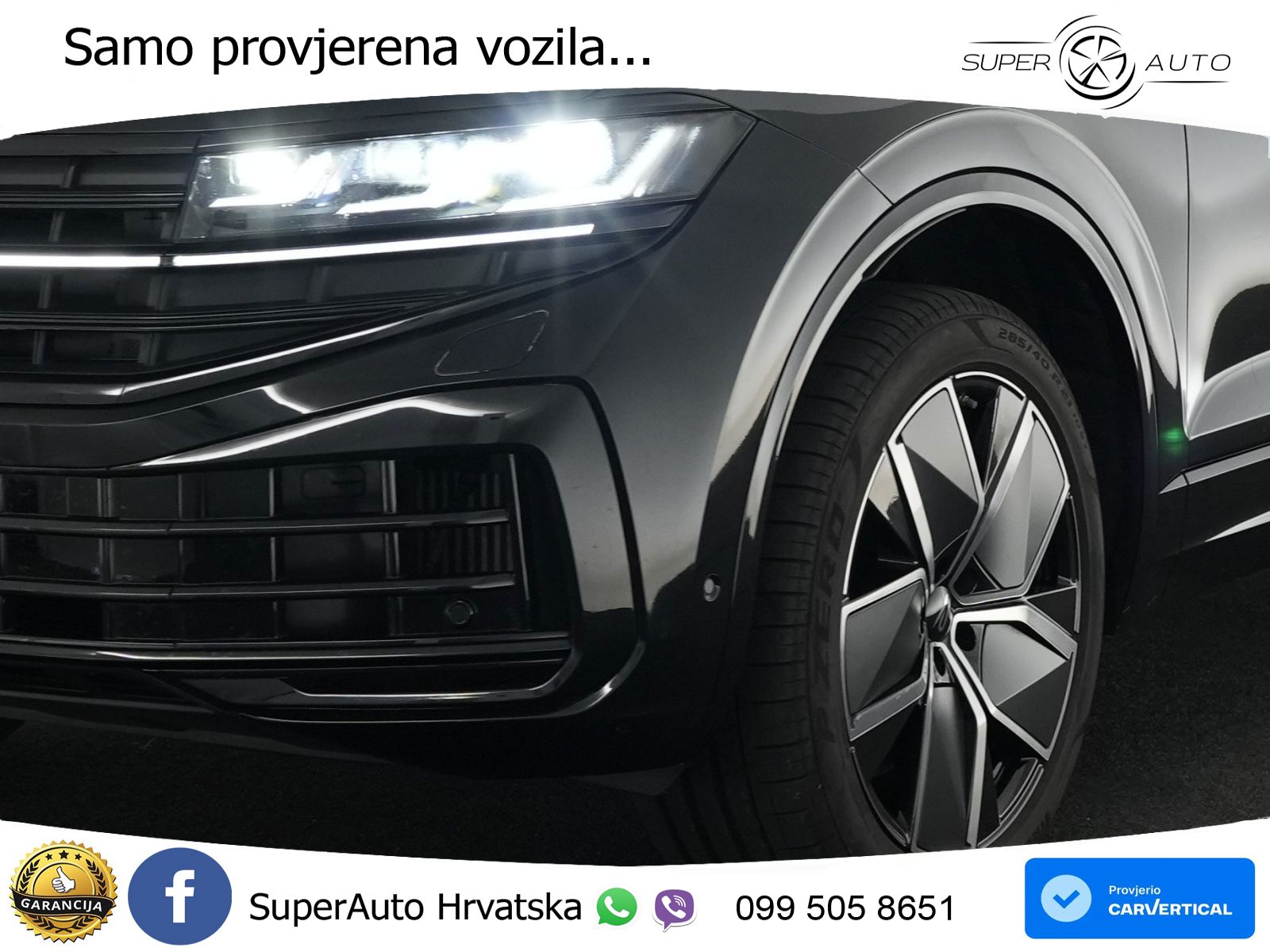 Volkswagen Touareg R 3.0 V6 TFSI (462 KS) 4MOTION Tiptronic ZRAČNI+ACC+GR SJED+KAM+PANO