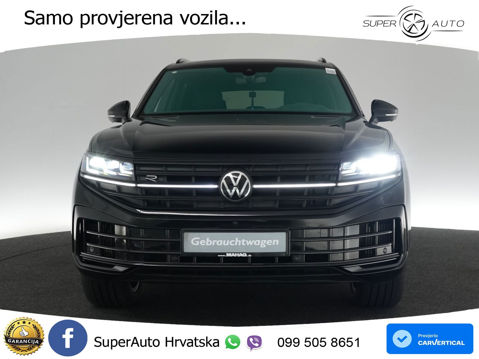 Volkswagen Touareg R 3.0 V6 TFSI (462 KS) 4MOTION Tiptronic ZRAČNI+ACC+GR SJED+KAM+PANO