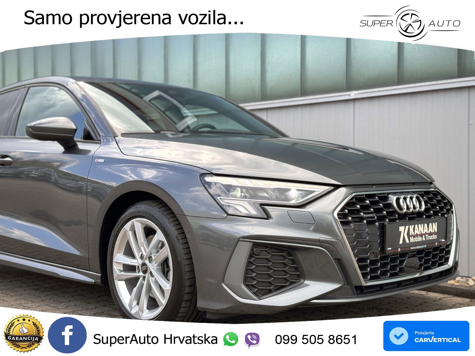 Audi A3 40 TDI (200 KS) quattro S tronic S line LED+GR SJED+ACC
