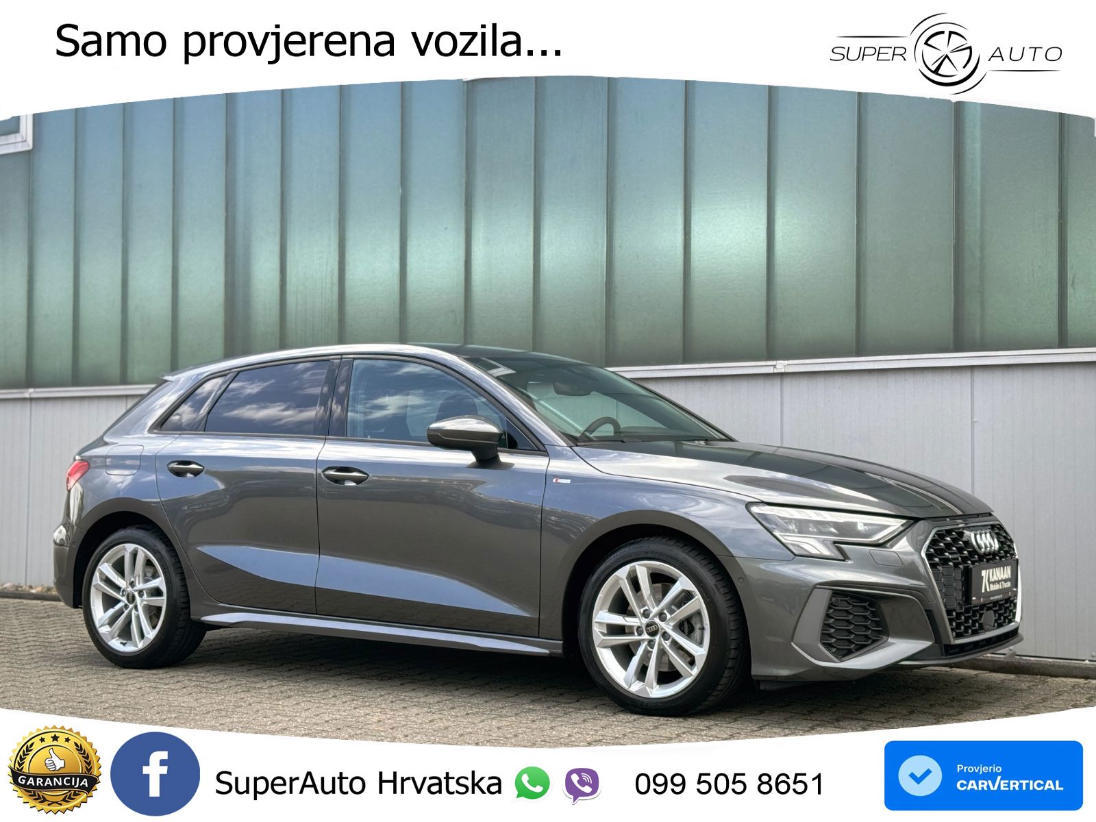 Audi A3 40 TDI (200 KS) quattro S tronic S line LED+GR SJED+ACC