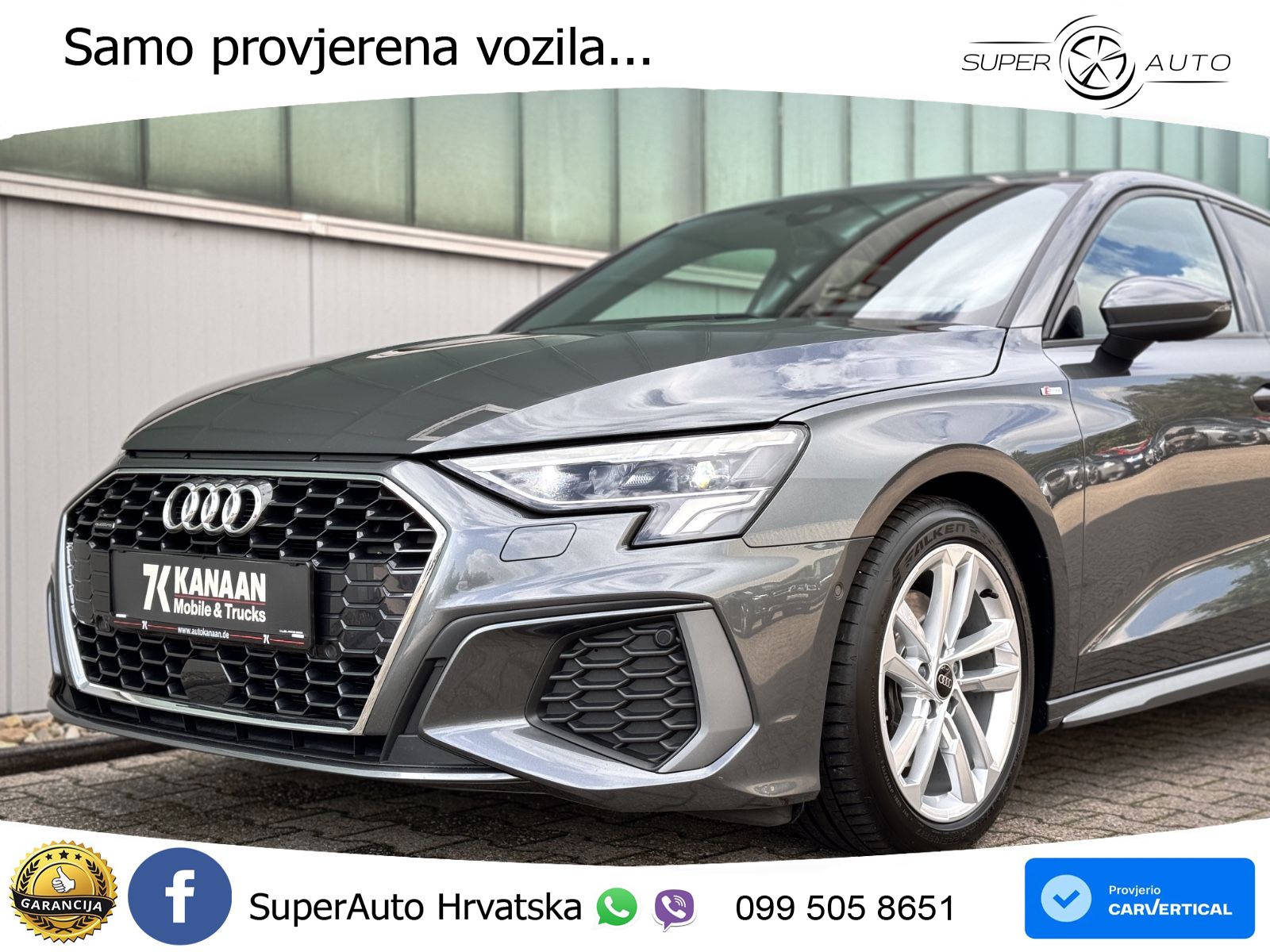 Audi A3 40 TDI (200 KS) quattro S tronic S line LED+GR SJED+ACC