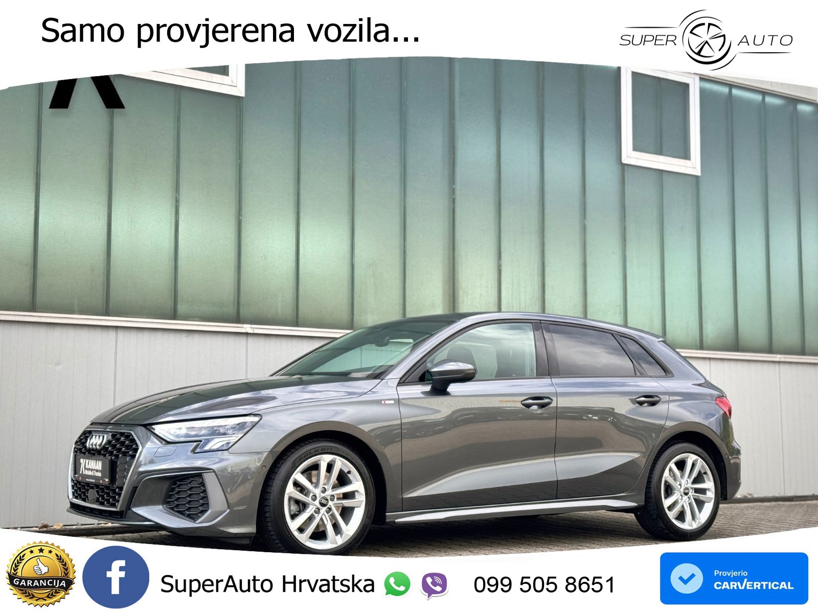 Audi A3 40 TDI (200 KS) quattro S tronic S line LED+GR SJED+ACC