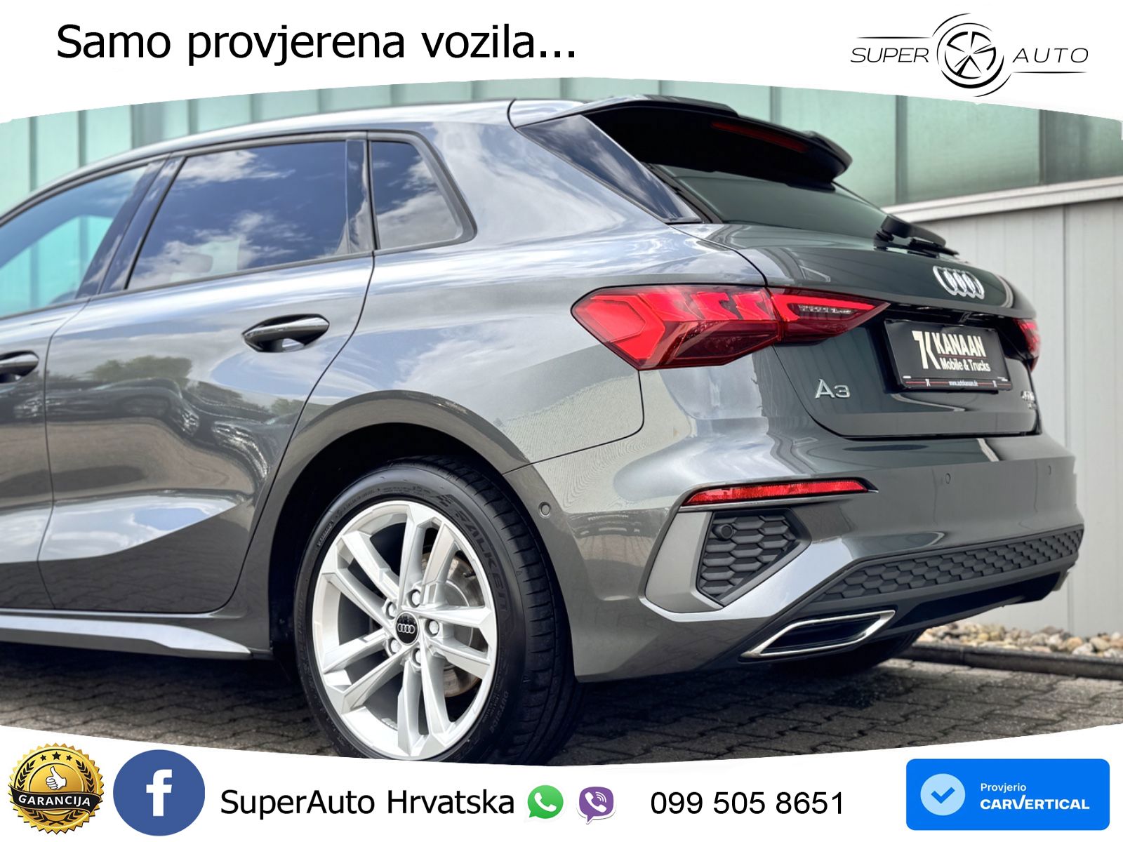 Audi A3 40 TDI (200 KS) quattro S tronic S line LED+GR SJED+ACC