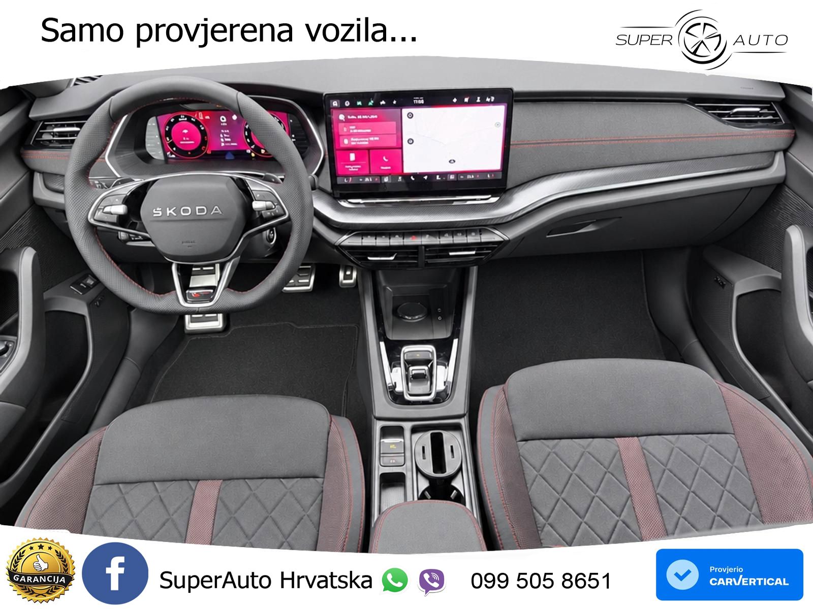 Škoda Octavia Combi RS 2.0 TSI (265 KS) DSG MATRIX+GR SJED+KAM