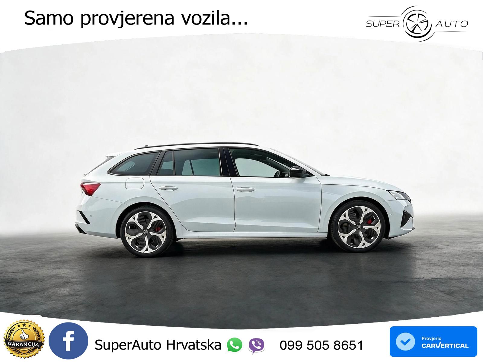 Škoda Octavia Combi RS 2.0 TSI (265 KS) DSG MATRIX+GR SJED+KAM