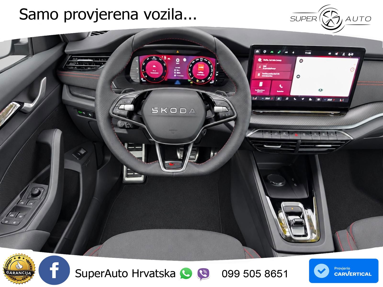 Škoda Octavia Combi RS 2.0 TSI (265 KS) DSG MATRIX+GR SJED+KAM