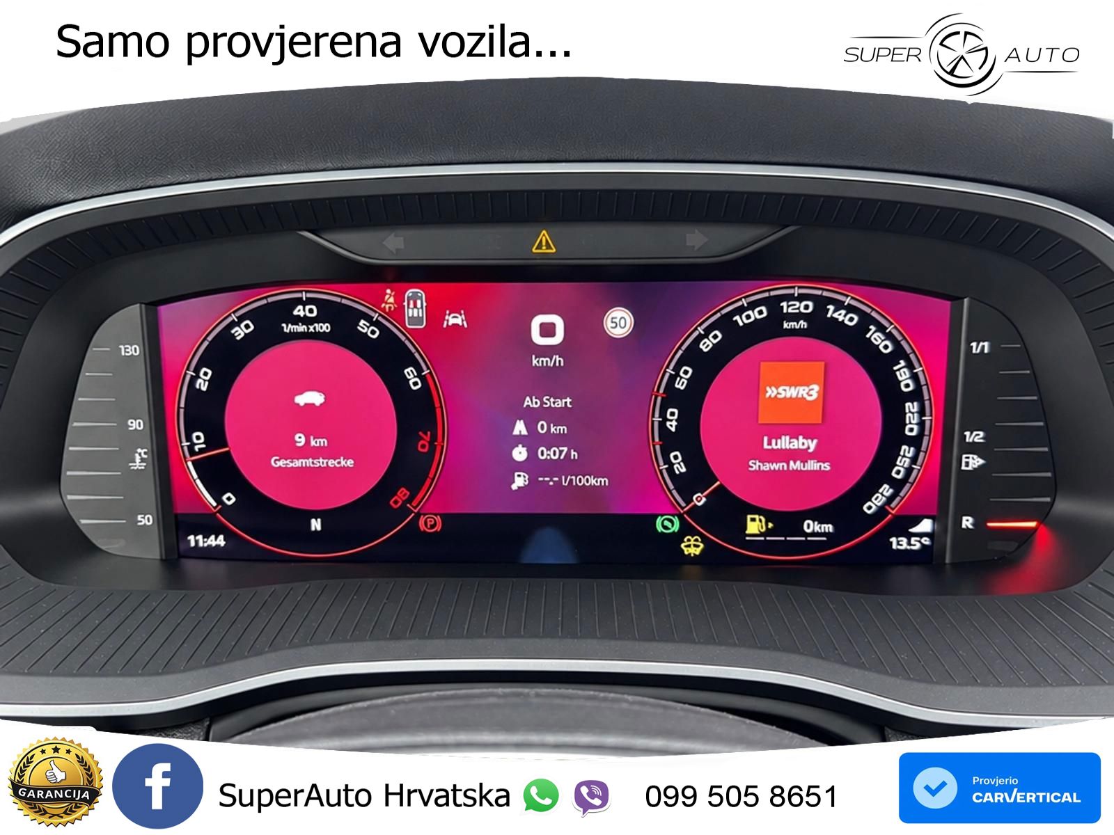 Škoda Octavia Combi RS 2.0 TSI (265 KS) DSG MATRIX+GR SJED+KAM