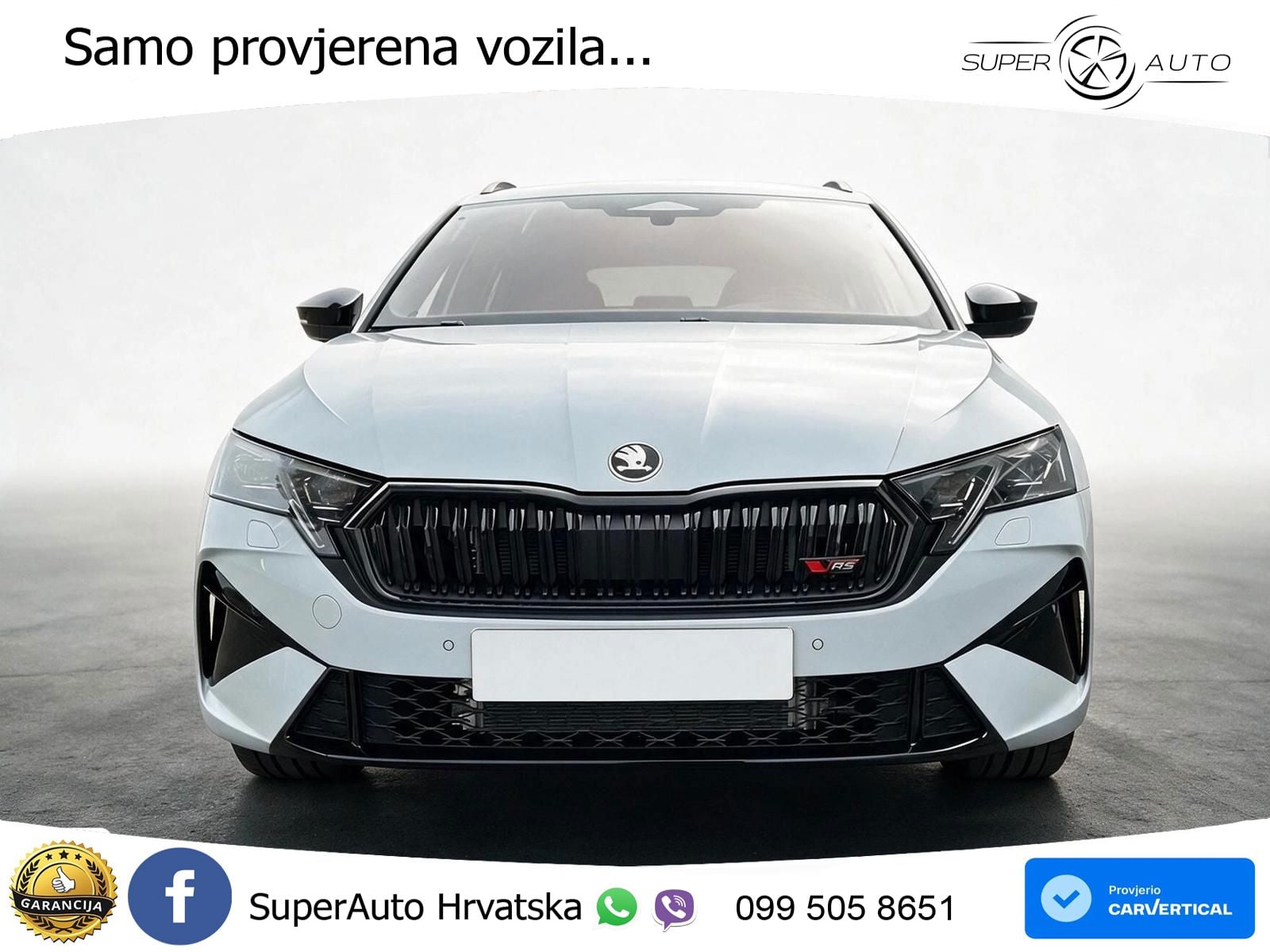 Škoda Octavia Combi RS 2.0 TSI (265 KS) DSG MATRIX+GR SJED+KAM