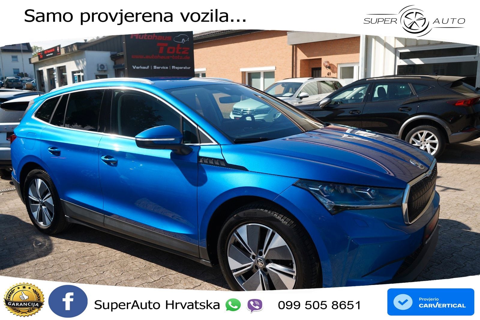 Škoda Enyaq iV 80 82 kWh (204 KS) Suite LED+GR SJED+ACC