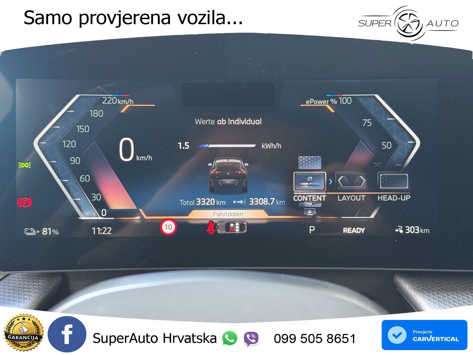 BMW iX2 66.5 kWh (313 KS) xDrive30 M Sport LED+GR SJED+ACC