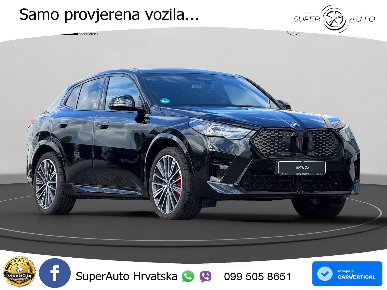 BMW iX2 66.5 kWh (313 KS) xDrive30 M Sport LED+GR SJED+ACC