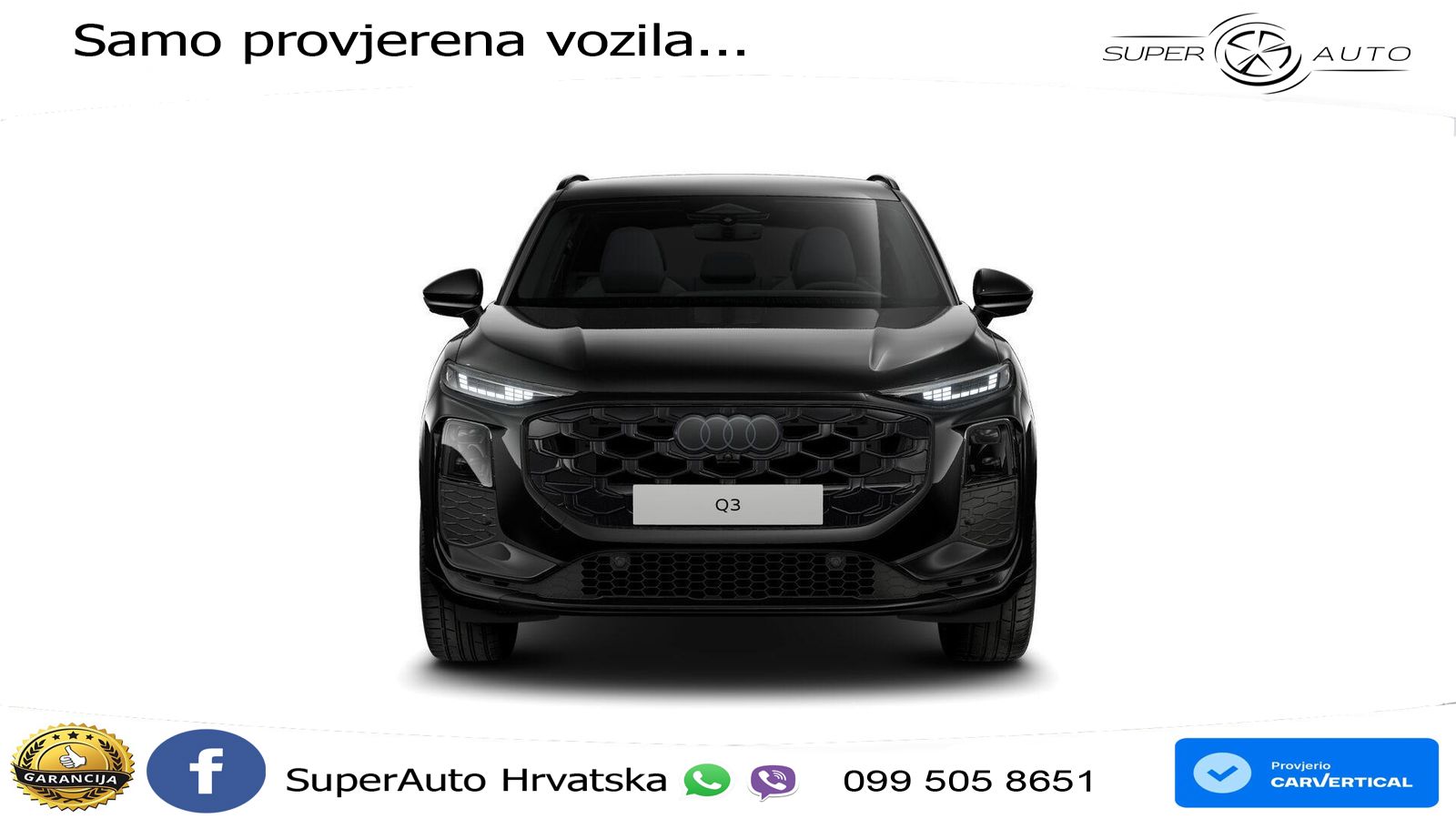 Audi Q3 1.5 TFSIe (272 KS) S tronic LED+ACC
