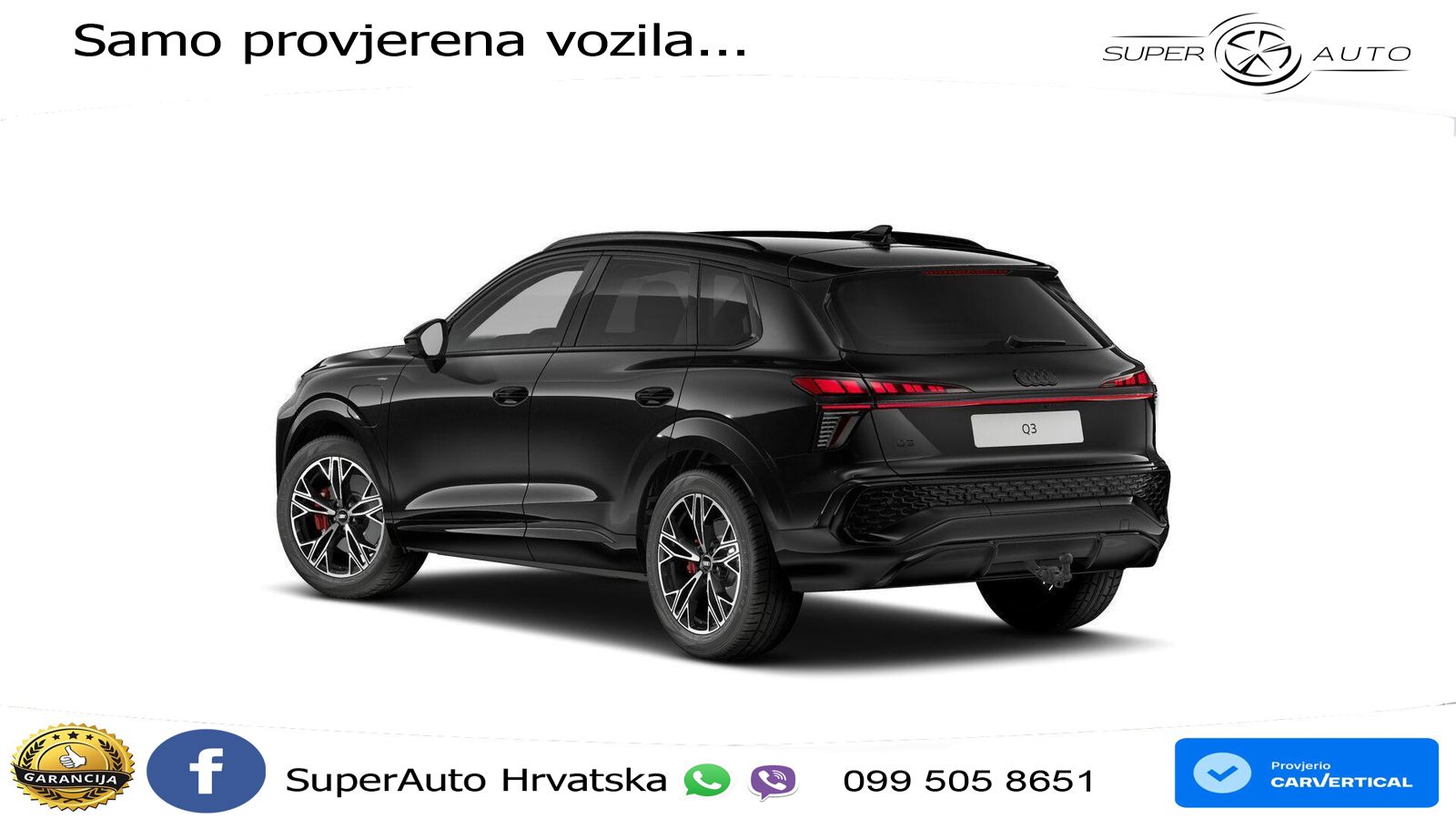 Audi Q3 1.5 TFSIe (272 KS) S tronic LED+ACC