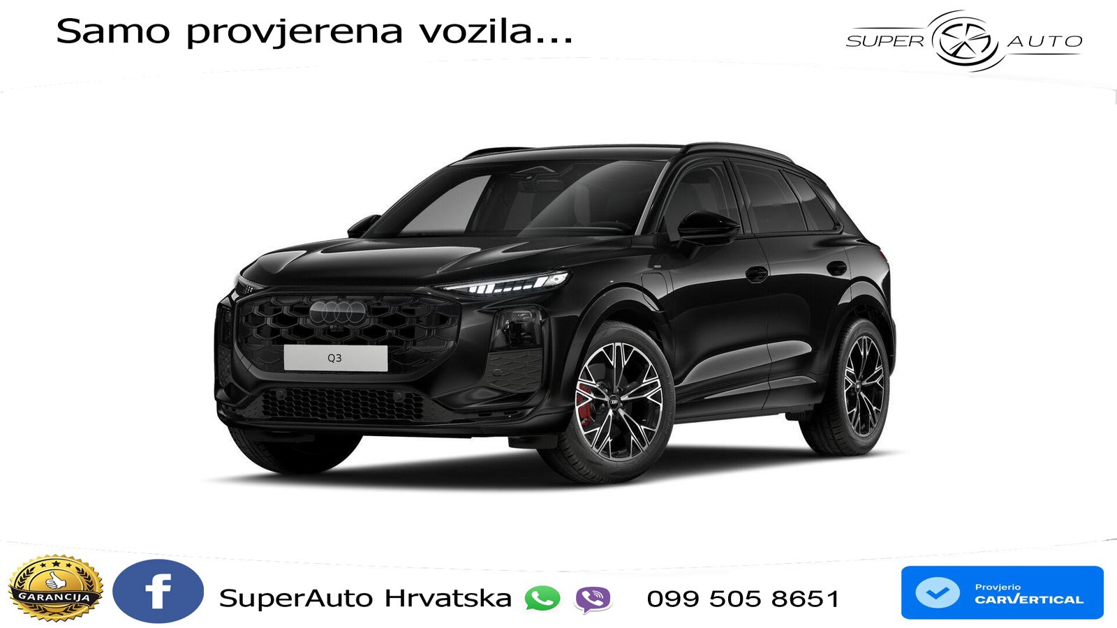 Audi Q3 1.5 TFSIe (272 KS) S tronic LED+ACC