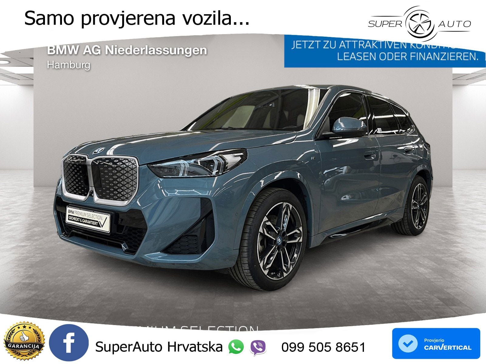 BMW iX1 68 kWh (313 KS) xDrive30 M Sport