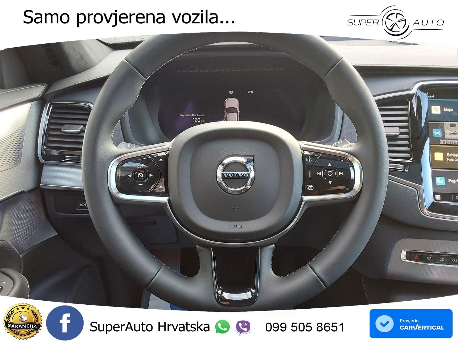 Volvo XC90 2.0 B5 Diesel AWD Automatic ACC+HEAD+4xGR SJED+360+PANO
