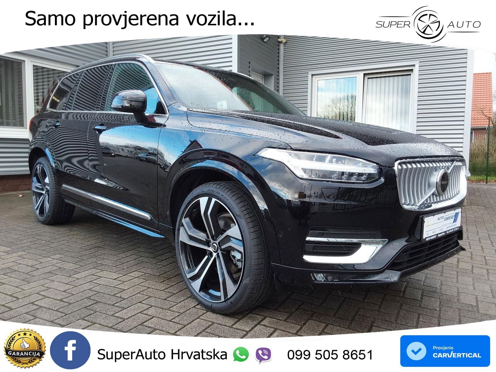 Volvo XC90 2.0 B5 Diesel AWD Automatic ACC+HEAD+4xGR SJED+360+PANO