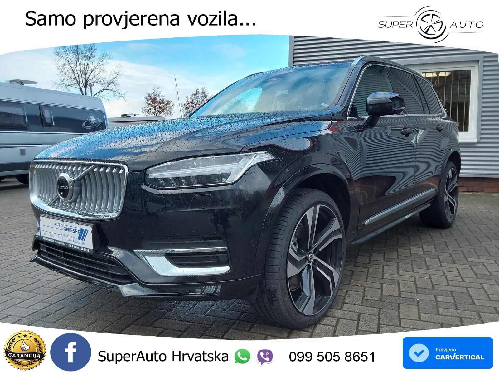 Volvo XC90 2.0 B5 Diesel AWD Automatic ACC+HEAD+4xGR SJED+360+PANO
