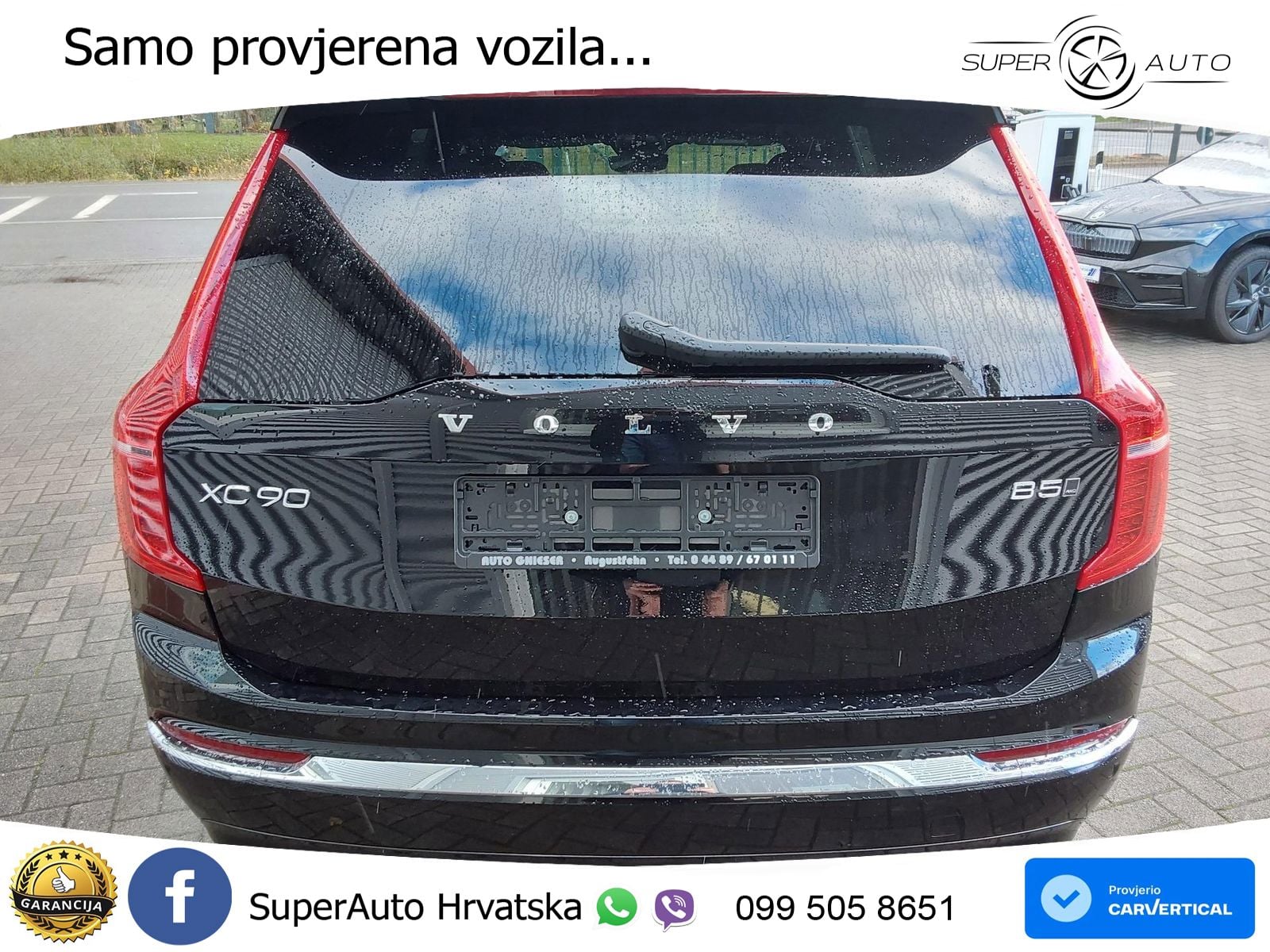 Volvo XC90 2.0 B5 Diesel AWD Automatic ACC+HEAD+4xGR SJED+360+PANO