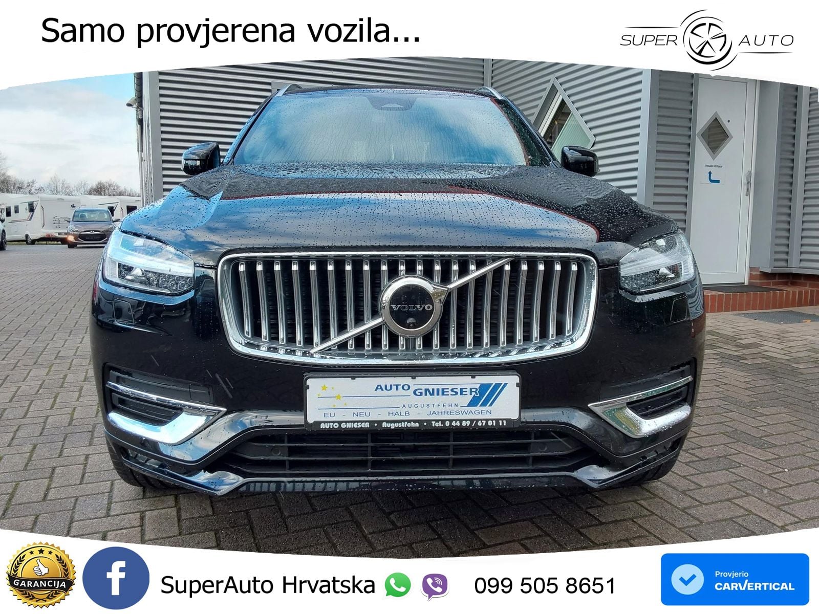 Volvo XC90 2.0 B5 Diesel AWD Automatic ACC+HEAD+4xGR SJED+360+PANO