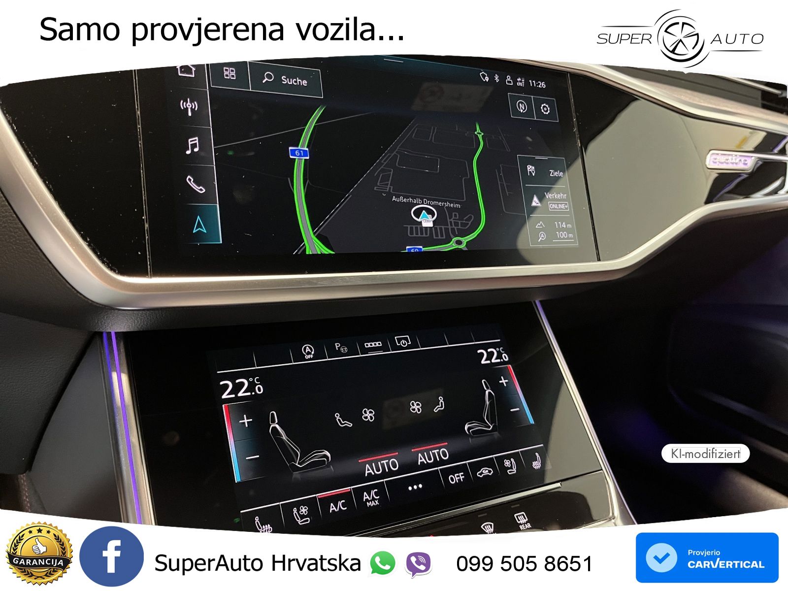Audi RS6 Avant 4.0 TFSI V8 performance (630 KS)  quattro tiptronic MATRIX+GR SJED+KAM