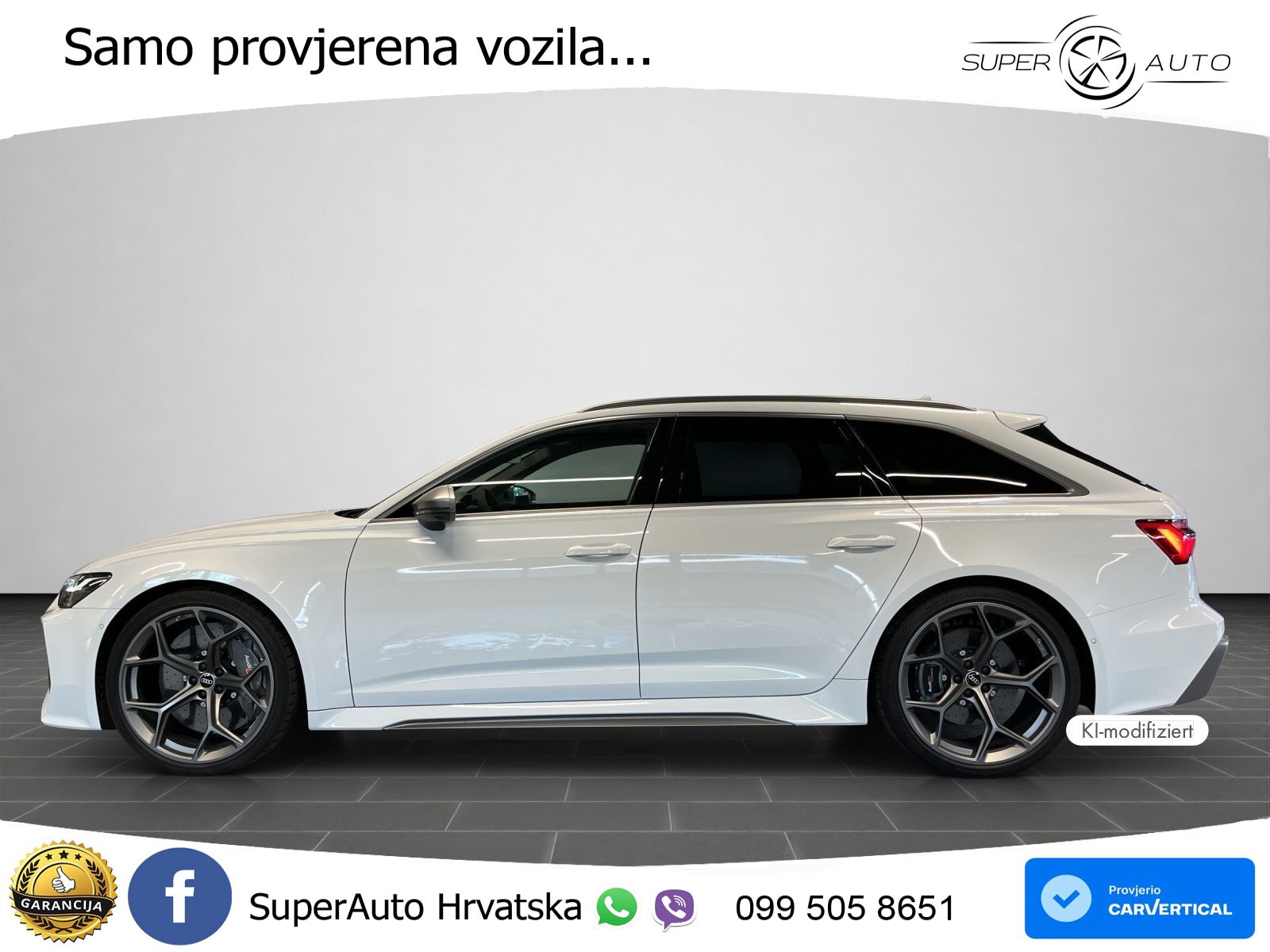 Audi RS6 Avant 4.0 TFSI V8 performance (630 KS)  quattro tiptronic MATRIX+GR SJED+KAM