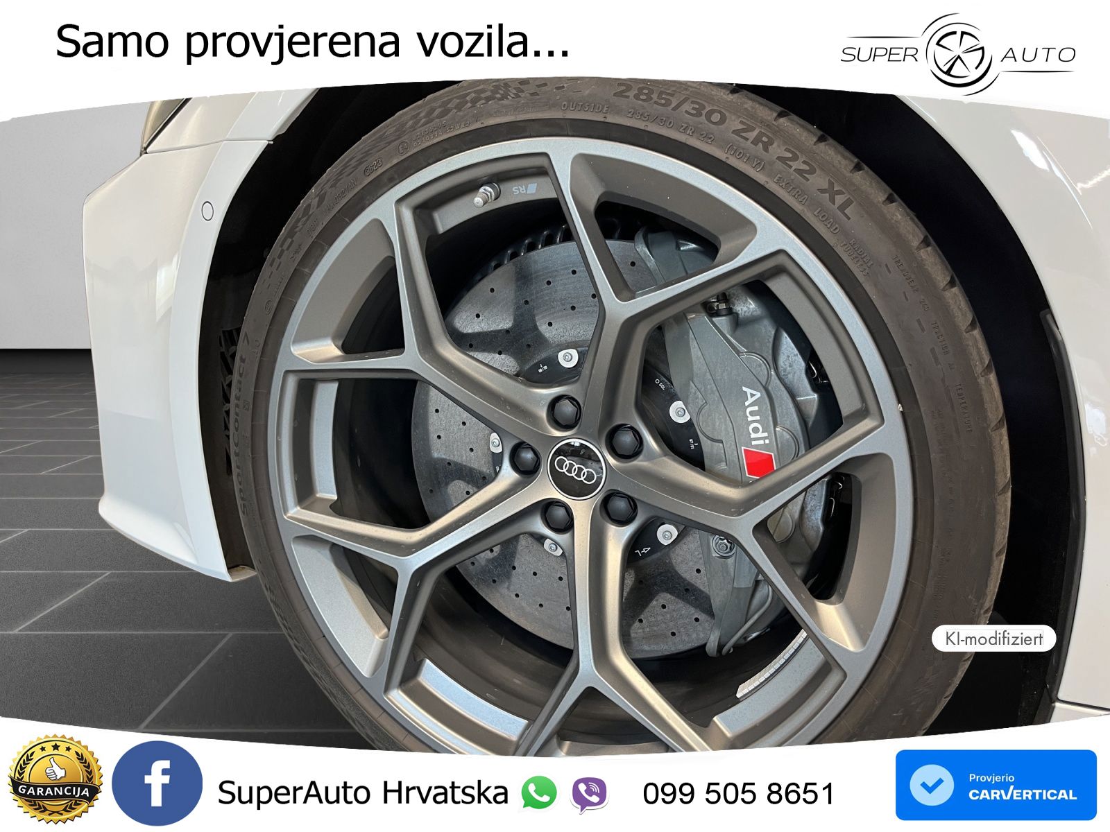 Audi RS6 Avant 4.0 TFSI V8 performance (630 KS)  quattro tiptronic MATRIX+GR SJED+KAM