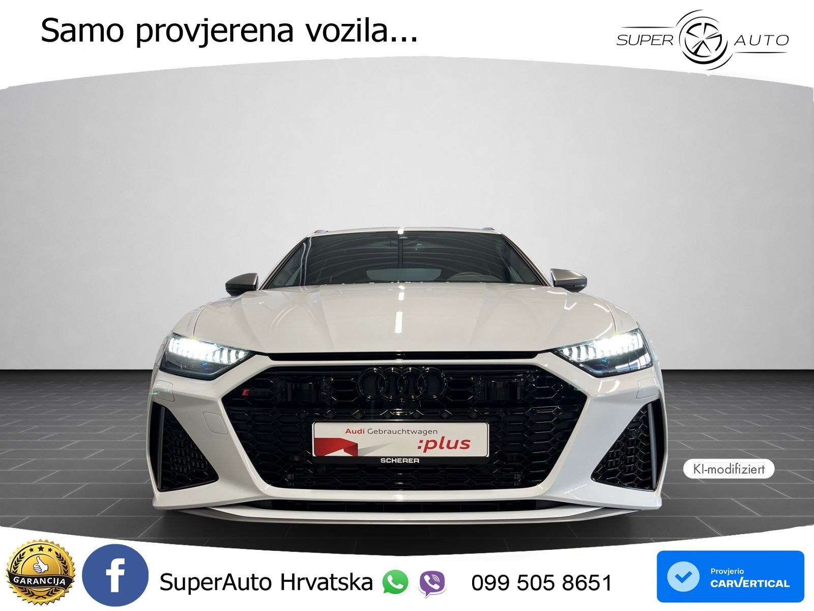 Audi RS6 Avant 4.0 TFSI V8 performance (630 KS)  quattro tiptronic MATRIX+GR SJED+KAM