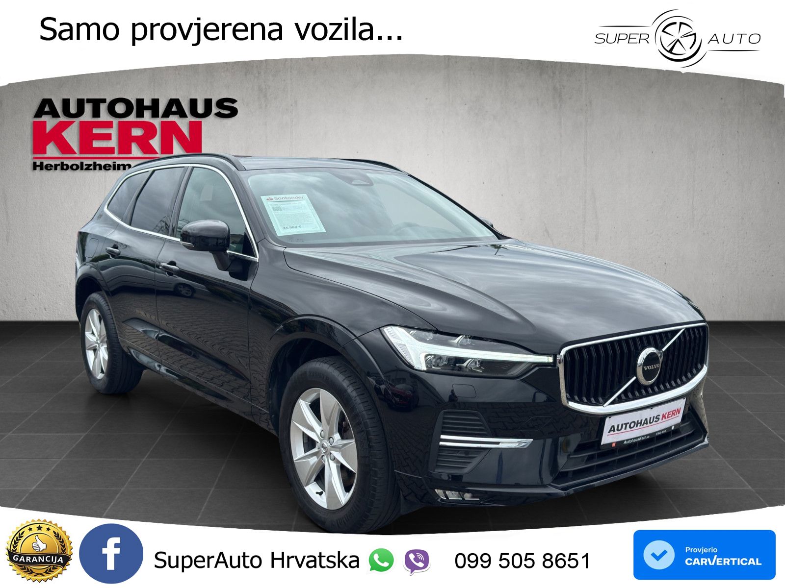 Volvo XC60 B4 Diesel FWD Geartronic LED+GR SJED+ACC