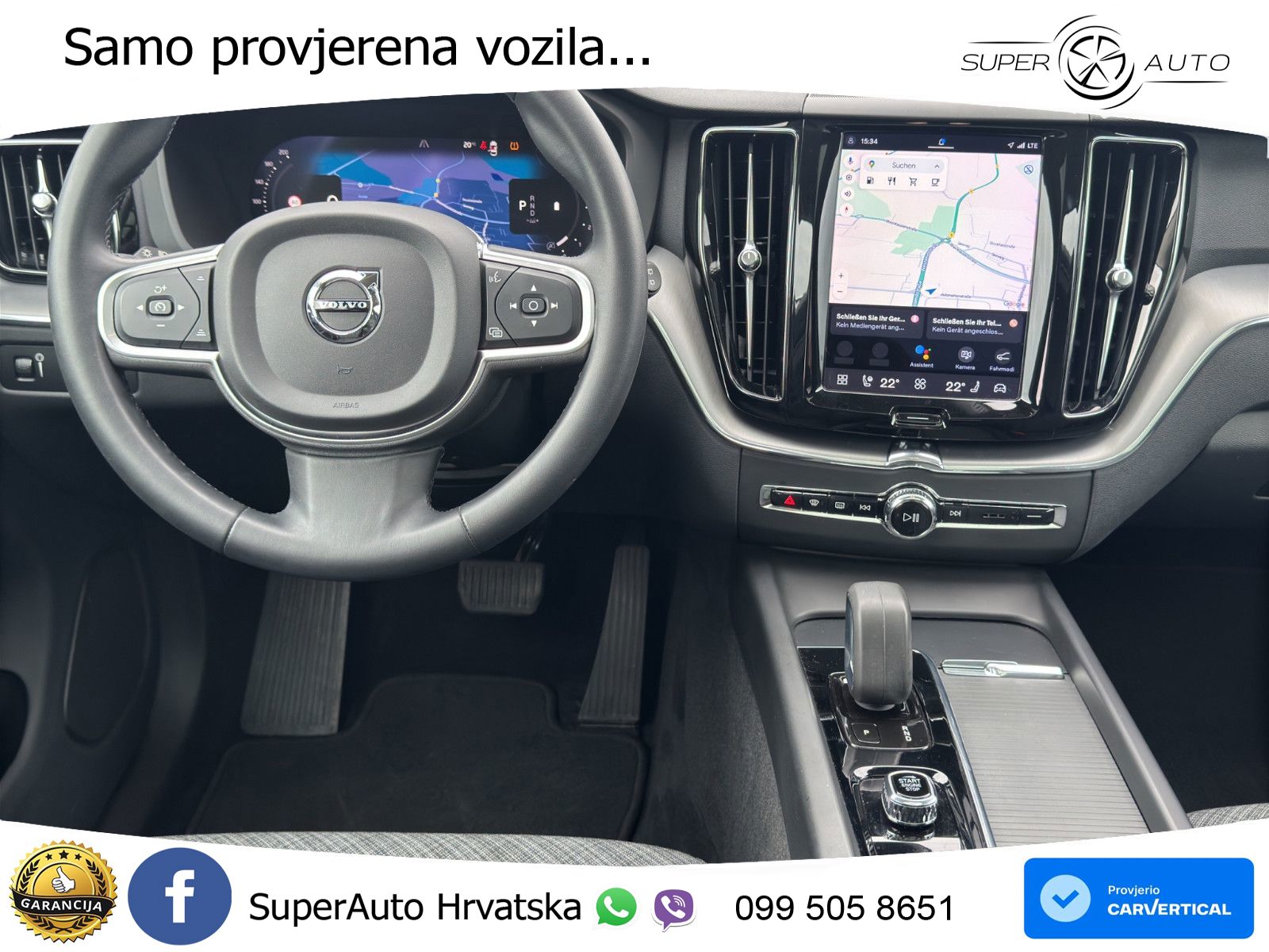 Volvo XC60 B4 Diesel FWD Geartronic LED+GR SJED+ACC