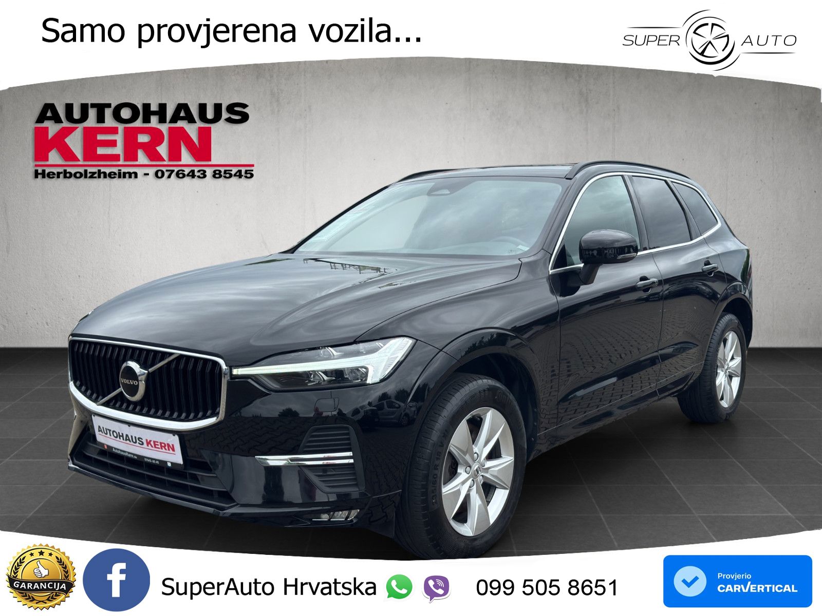 Volvo XC60 B4 Diesel FWD Geartronic LED+GR SJED+ACC