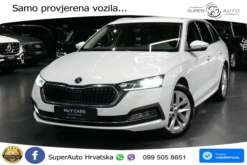 Škoda Octavia Combi 2.0 TDI (150 KS) DSG LED+GR SJED+ACC