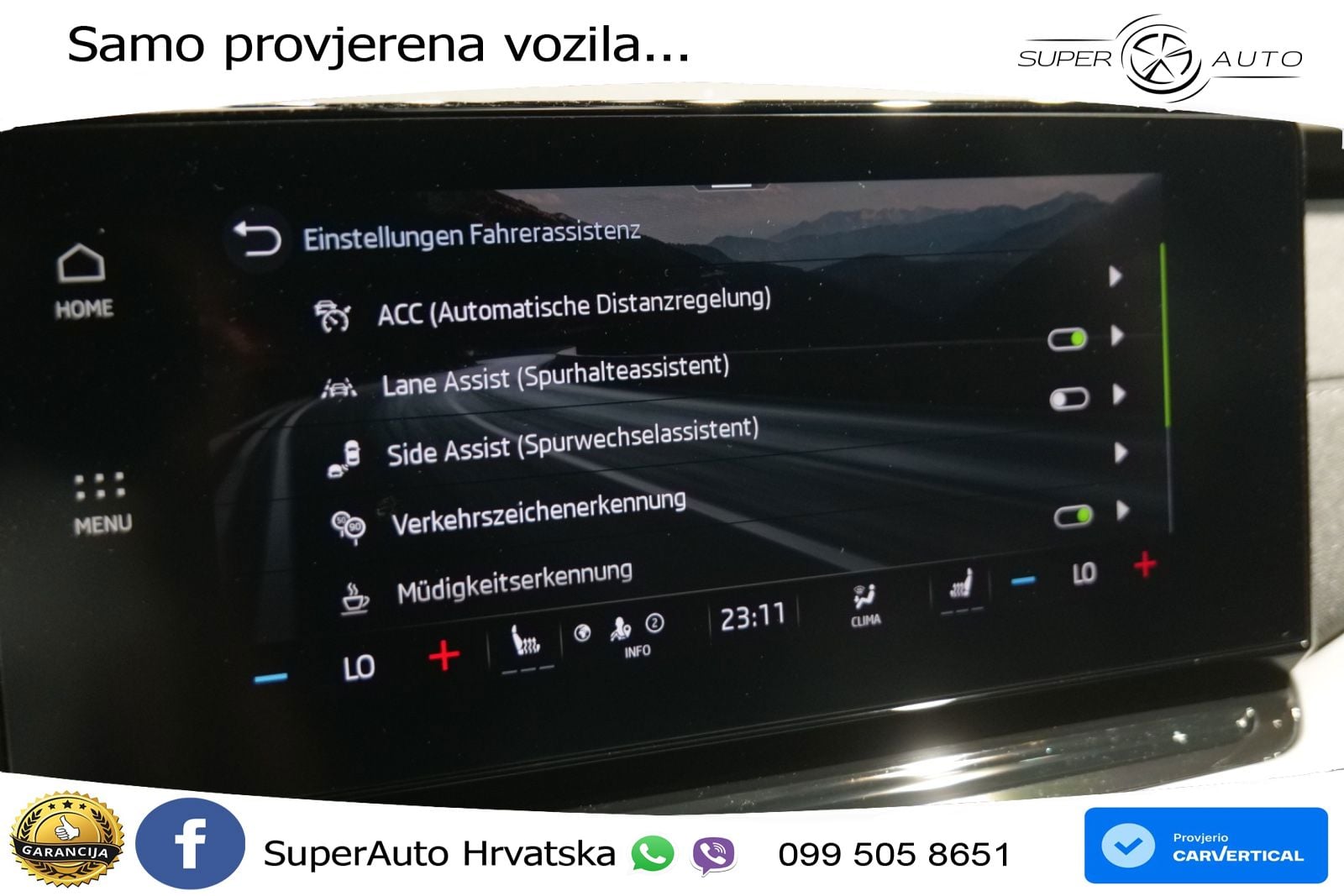 Škoda Octavia Combi 2.0 TDI (150 KS) DSG LED+GR SJED+ACC