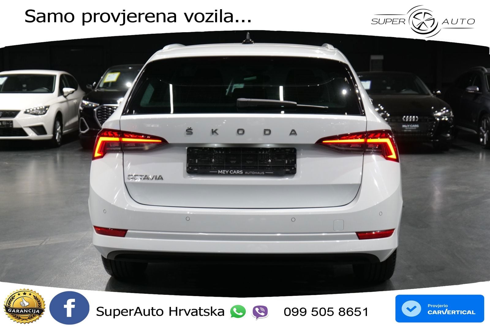 Škoda Octavia Combi 2.0 TDI (150 KS) DSG LED+GR SJED+ACC