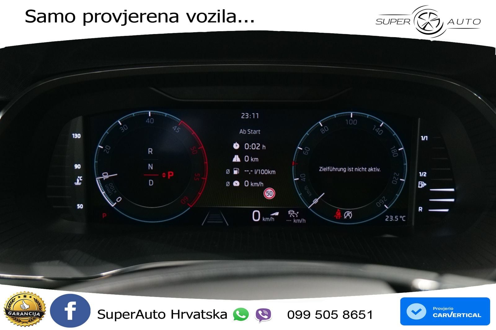 Škoda Octavia Combi 2.0 TDI (150 KS) DSG LED+GR SJED+ACC