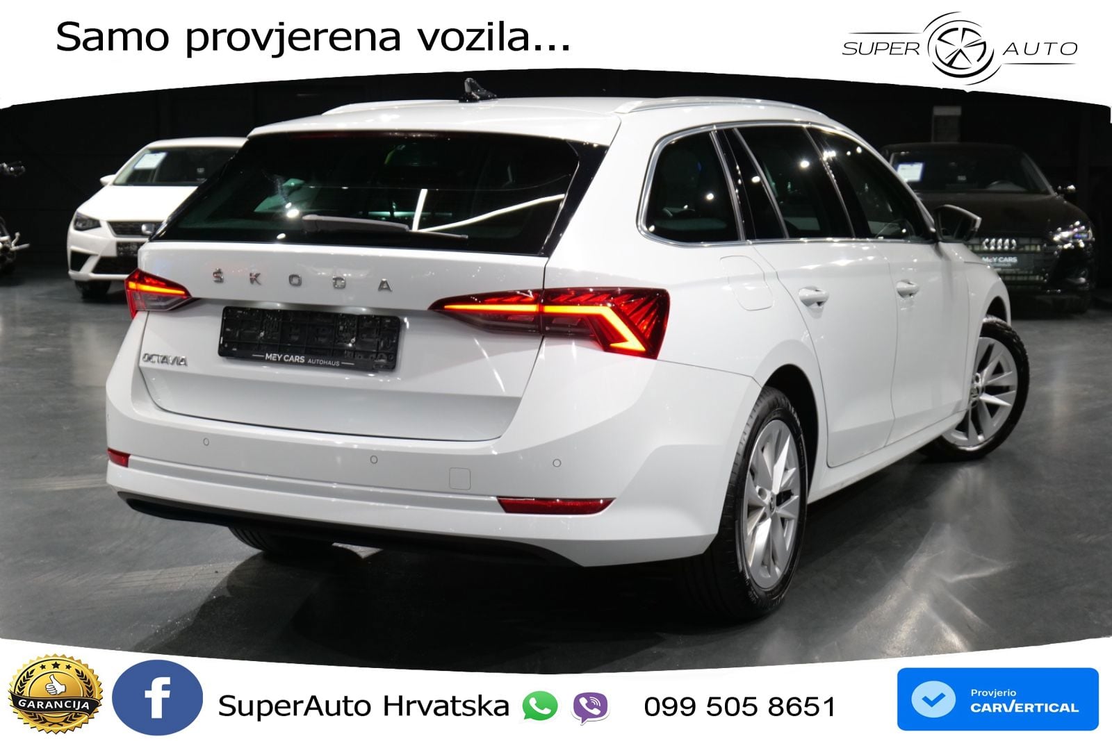 Škoda Octavia Combi 2.0 TDI (150 KS) DSG LED+GR SJED+ACC