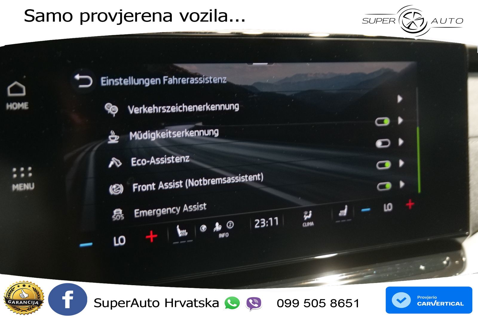 Škoda Octavia Combi 2.0 TDI (150 KS) DSG LED+GR SJED+ACC
