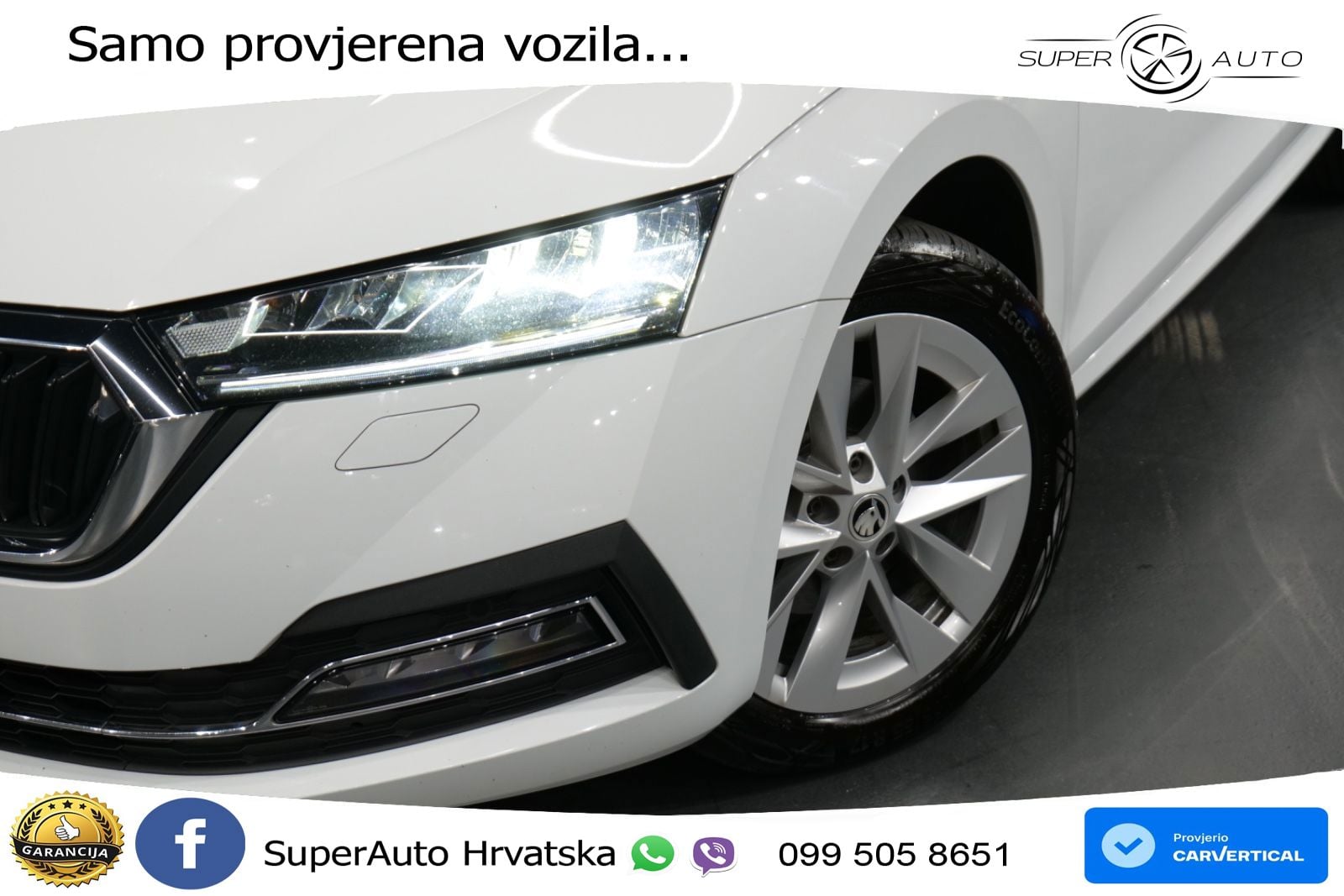 Škoda Octavia Combi 2.0 TDI (150 KS) DSG LED+GR SJED+ACC