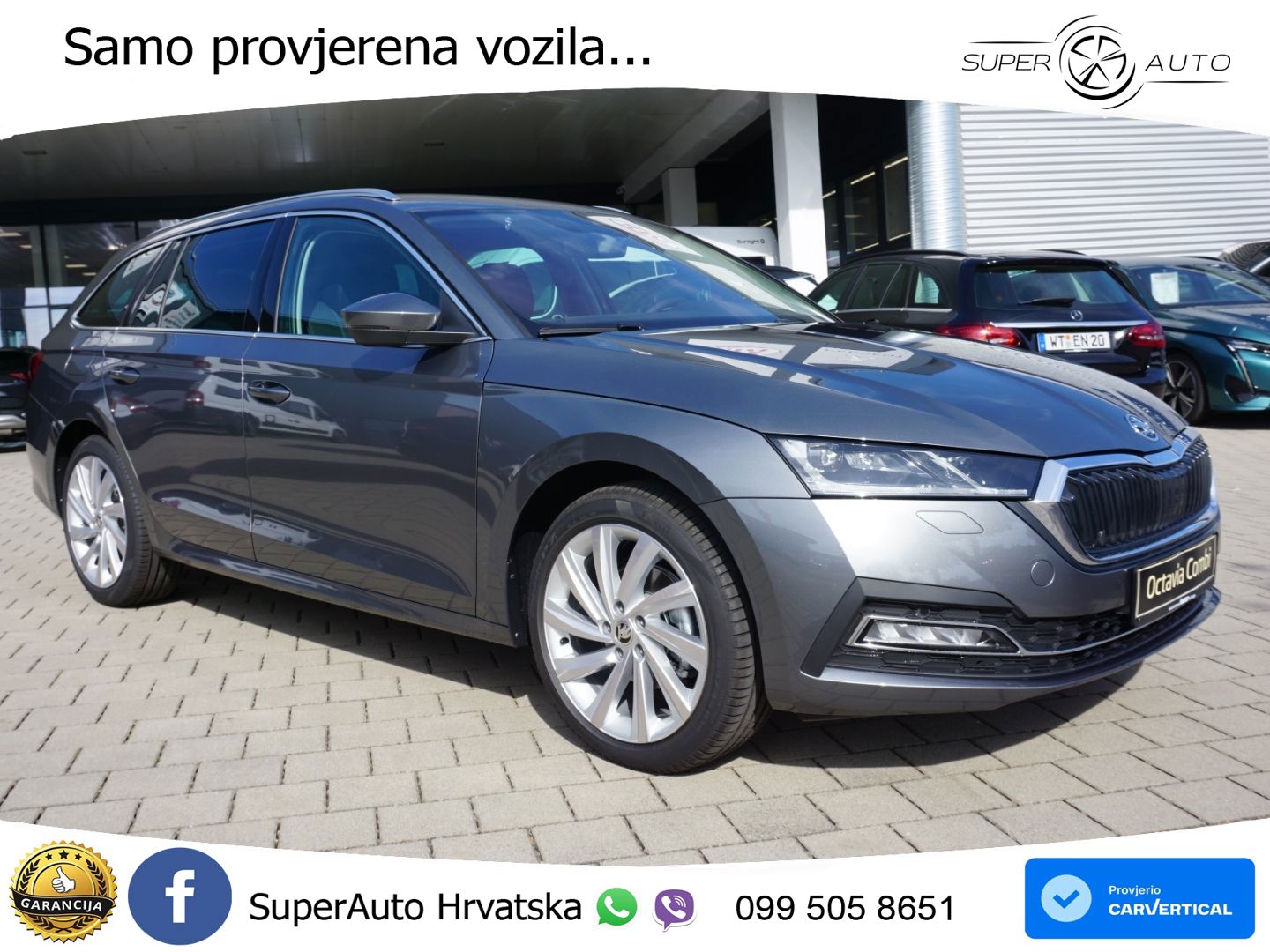 Škoda Octavia Combi 1.5 TSI EVO e-TEC (150 KS) DSG MATRIX+GR SJED+KAM