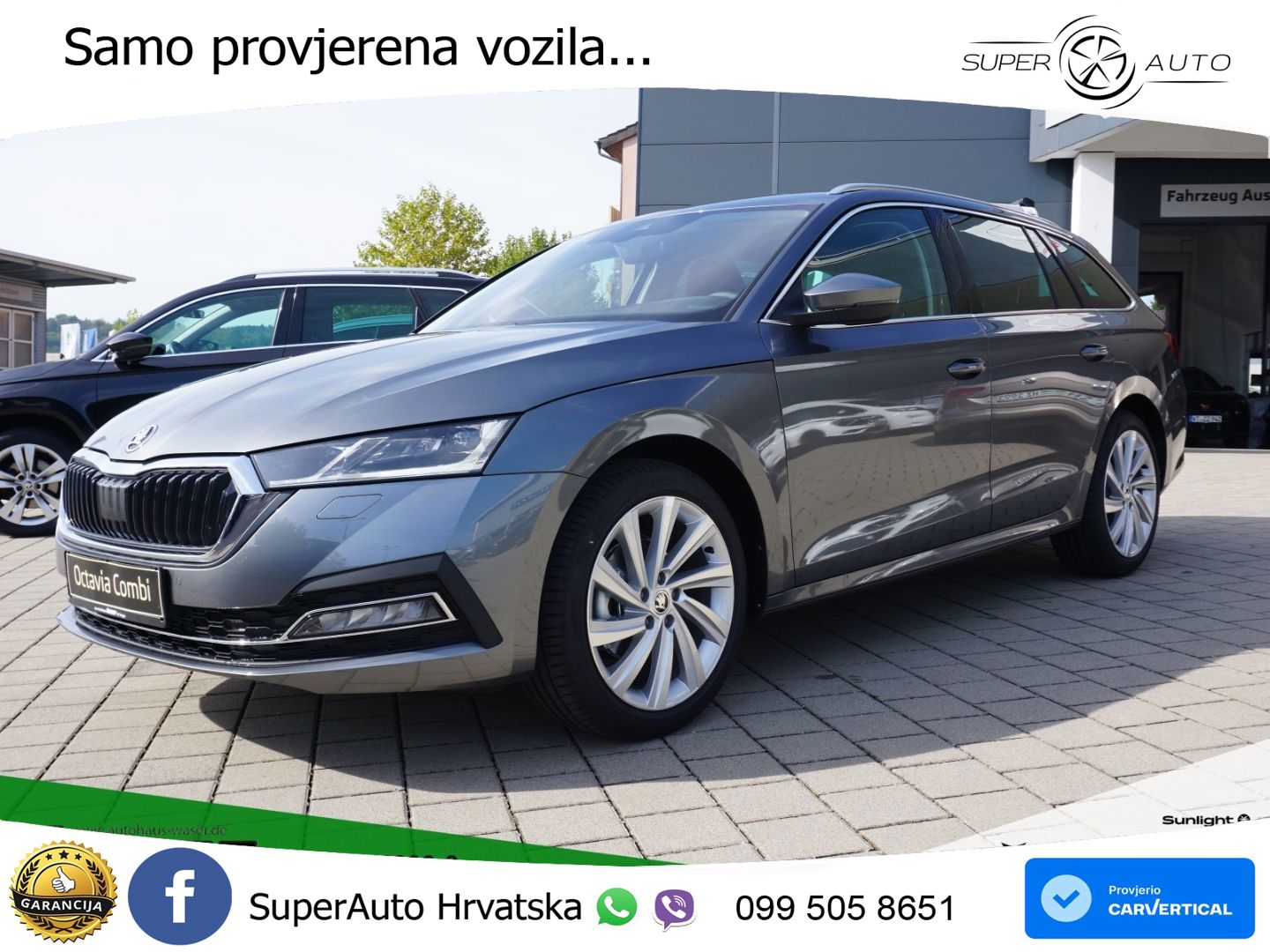 Škoda Octavia Combi 1.5 TSI EVO e-TEC (150 KS) DSG MATRIX+GR SJED+KAM