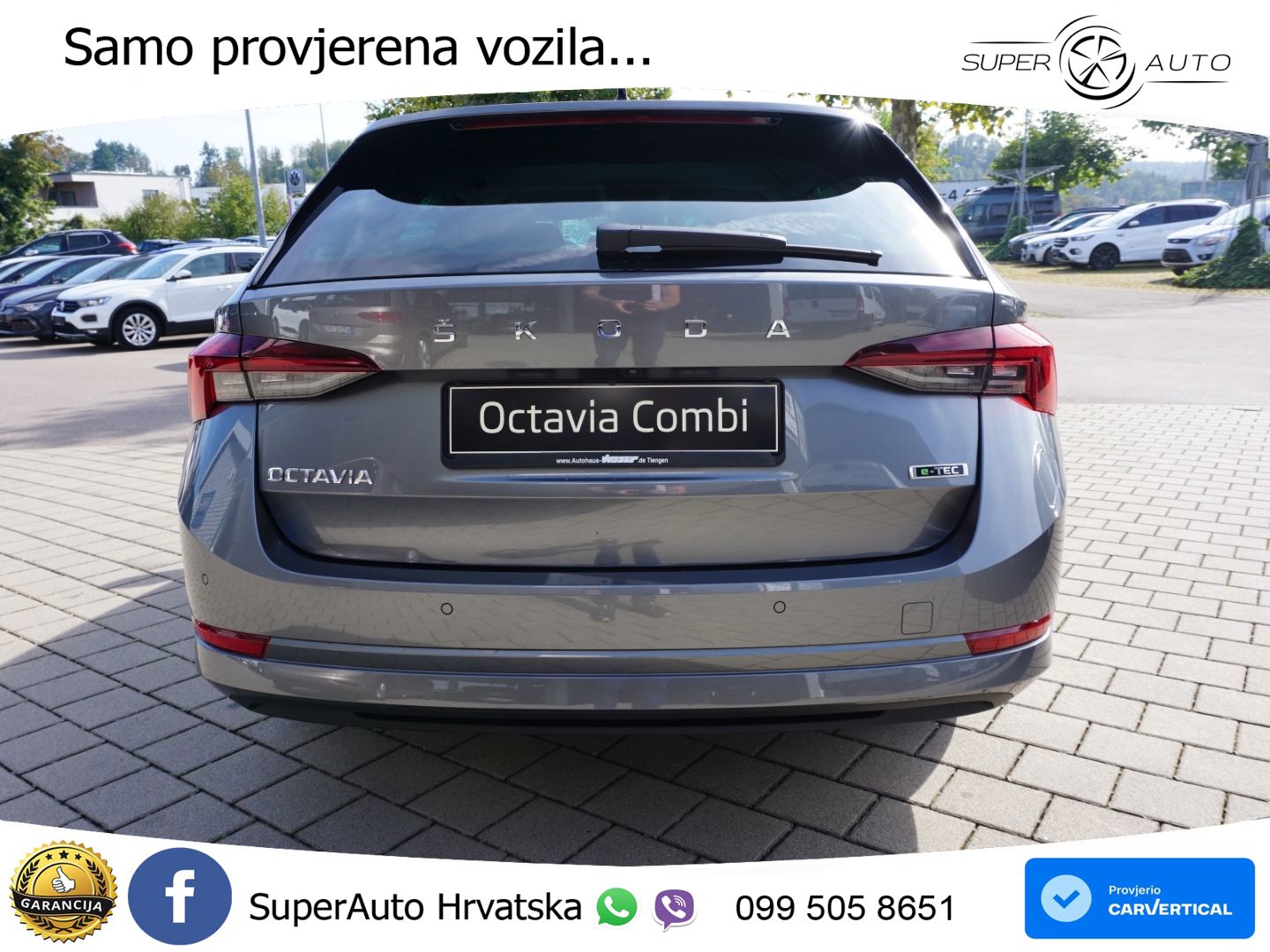 Škoda Octavia Combi 1.5 TSI EVO e-TEC (150 KS) DSG MATRIX+GR SJED+KAM