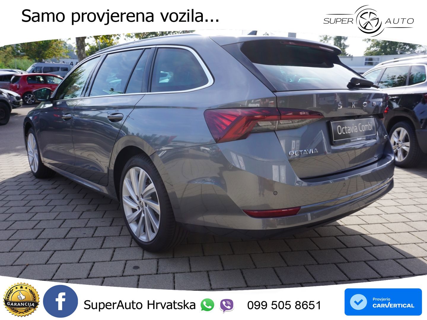 Škoda Octavia Combi 1.5 TSI EVO e-TEC (150 KS) DSG MATRIX+GR SJED+KAM