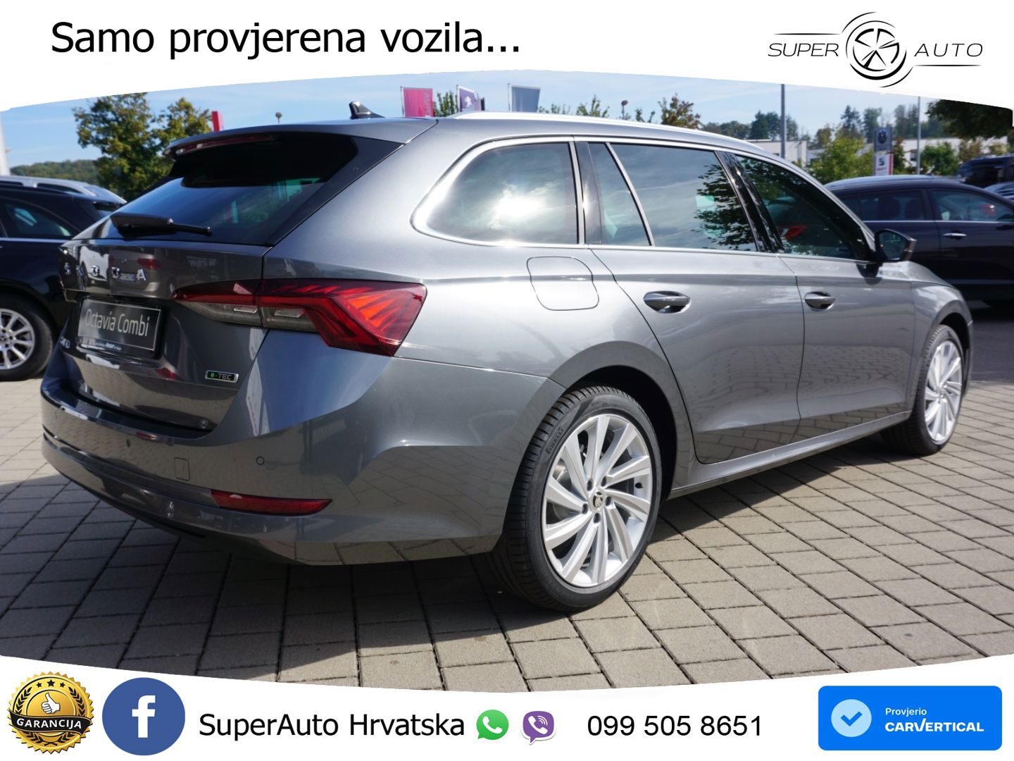 Škoda Octavia Combi 1.5 TSI EVO e-TEC (150 KS) DSG MATRIX+GR SJED+KAM