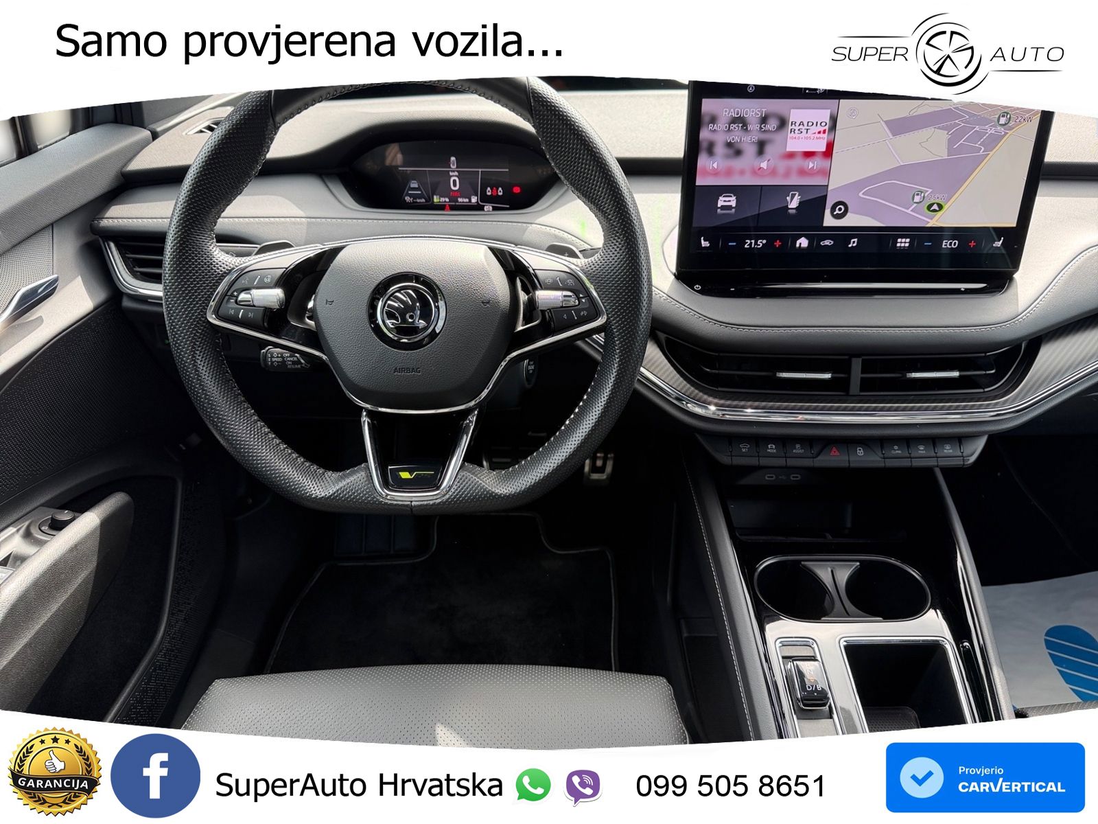 Škoda Enyaq iV RS 82 kWh (299 KS) AWD MATRIX+GR SJED+KAM