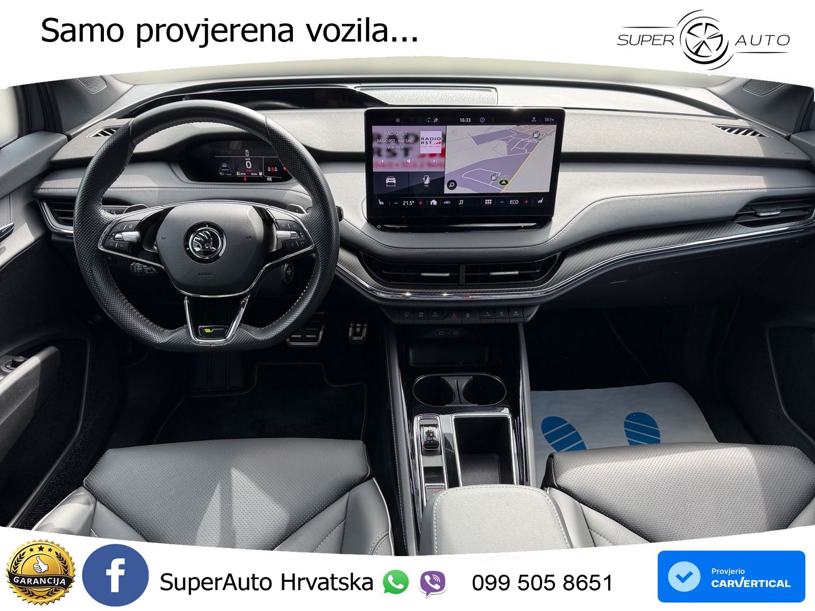 Škoda Enyaq iV RS 82 kWh (299 KS) AWD MATRIX+GR SJED+KAM