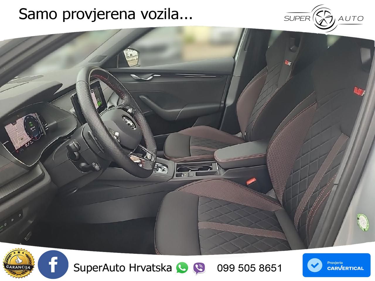 Škoda Octavia Combi RS 2.0 TDI (200 KS) DSG LED+GR SJED+ACC