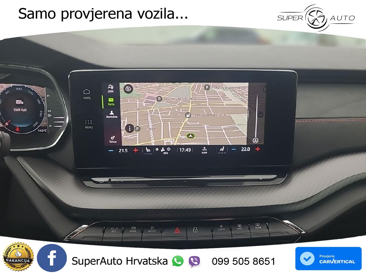 Škoda Octavia Combi RS 2.0 TDI (200 KS) DSG LED+GR SJED+ACC