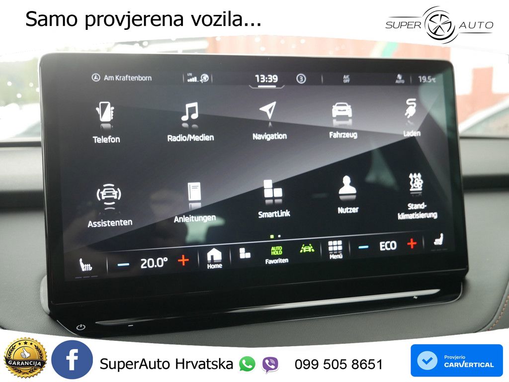 Škoda Enyaq iV 80x 82 kWh (265 KS) AWD Suite LED+GR SJED+ACC